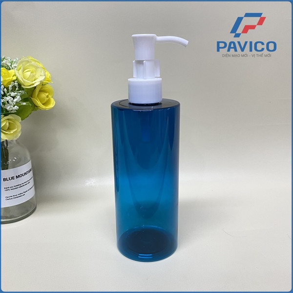 Chai PET dáng trụ vai ngang 300ml