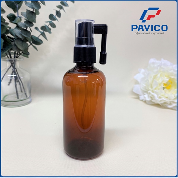 Chai PET dáng trụ 120ml 