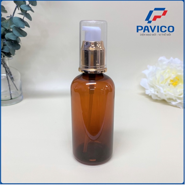 Chai PET dáng trụ 120ml 