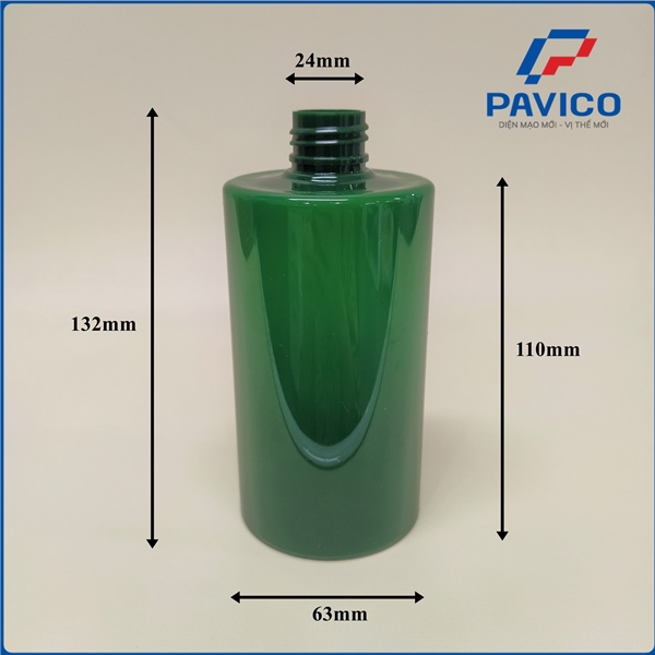 Chai PET 320ml vai phẳng