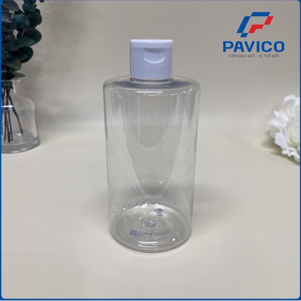 Chai PET 320ml vai phẳng