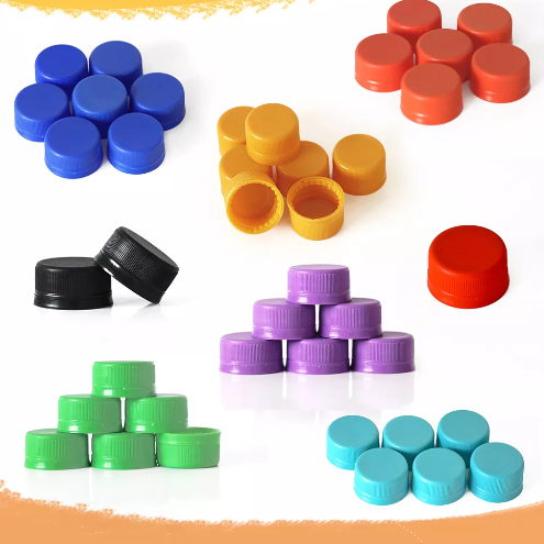 Nắp chai lọ nhựa PP có gân loại nhỏ