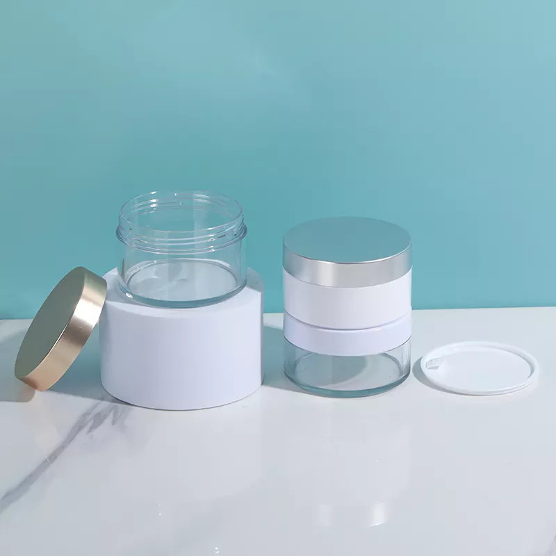 Hũ nhựa PET nắp nhựa xi mạ