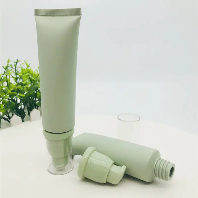 Tuýp nhựa đựng mỹ phẩm vòi nhấn