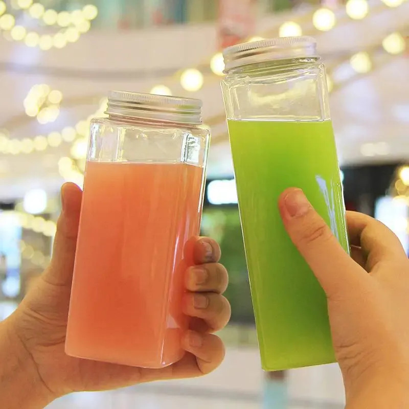 Chai đựng nước nhựa PET dáng vuông