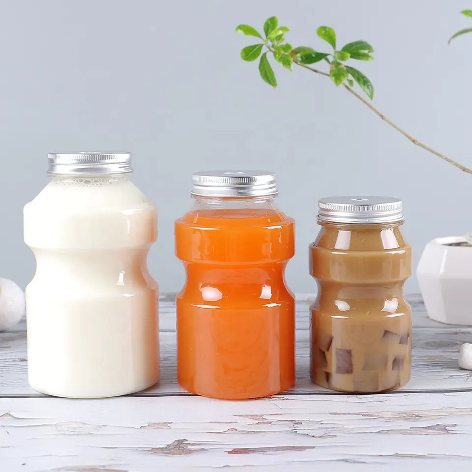 Vỏ chai nhựa 500ml nắp nhôm