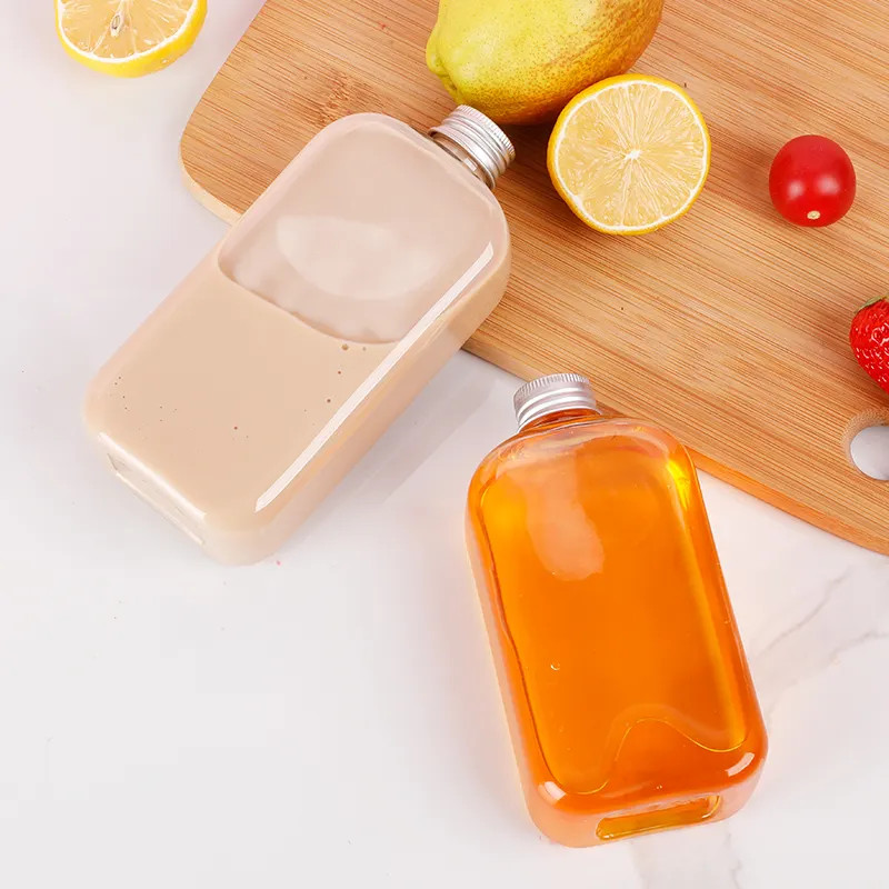 Chai đựng nước nhựa PET dáng vuông