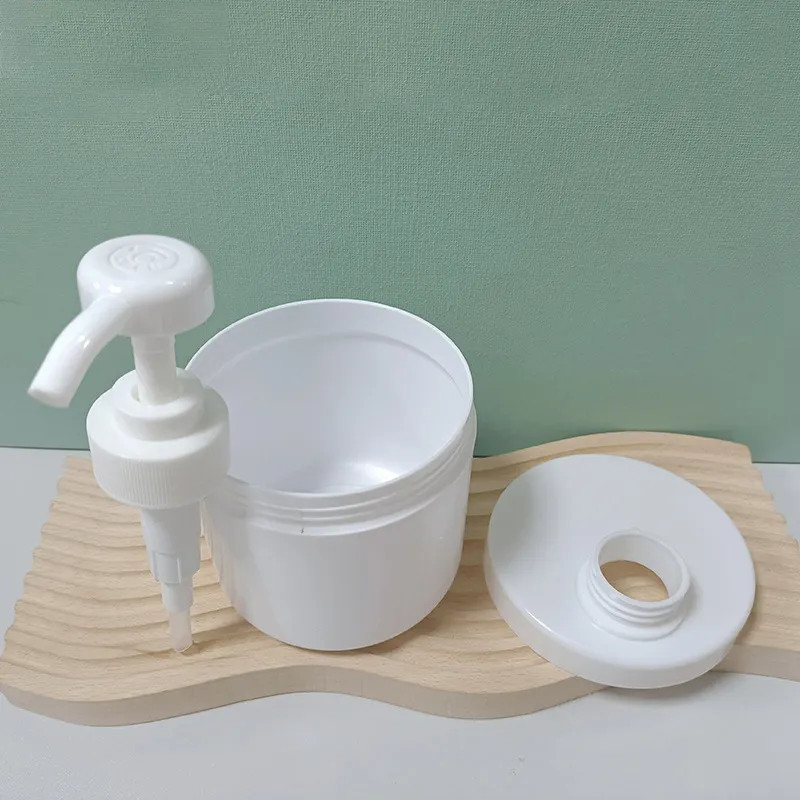 Chai sữa tắm cổ lệch nhựa PET