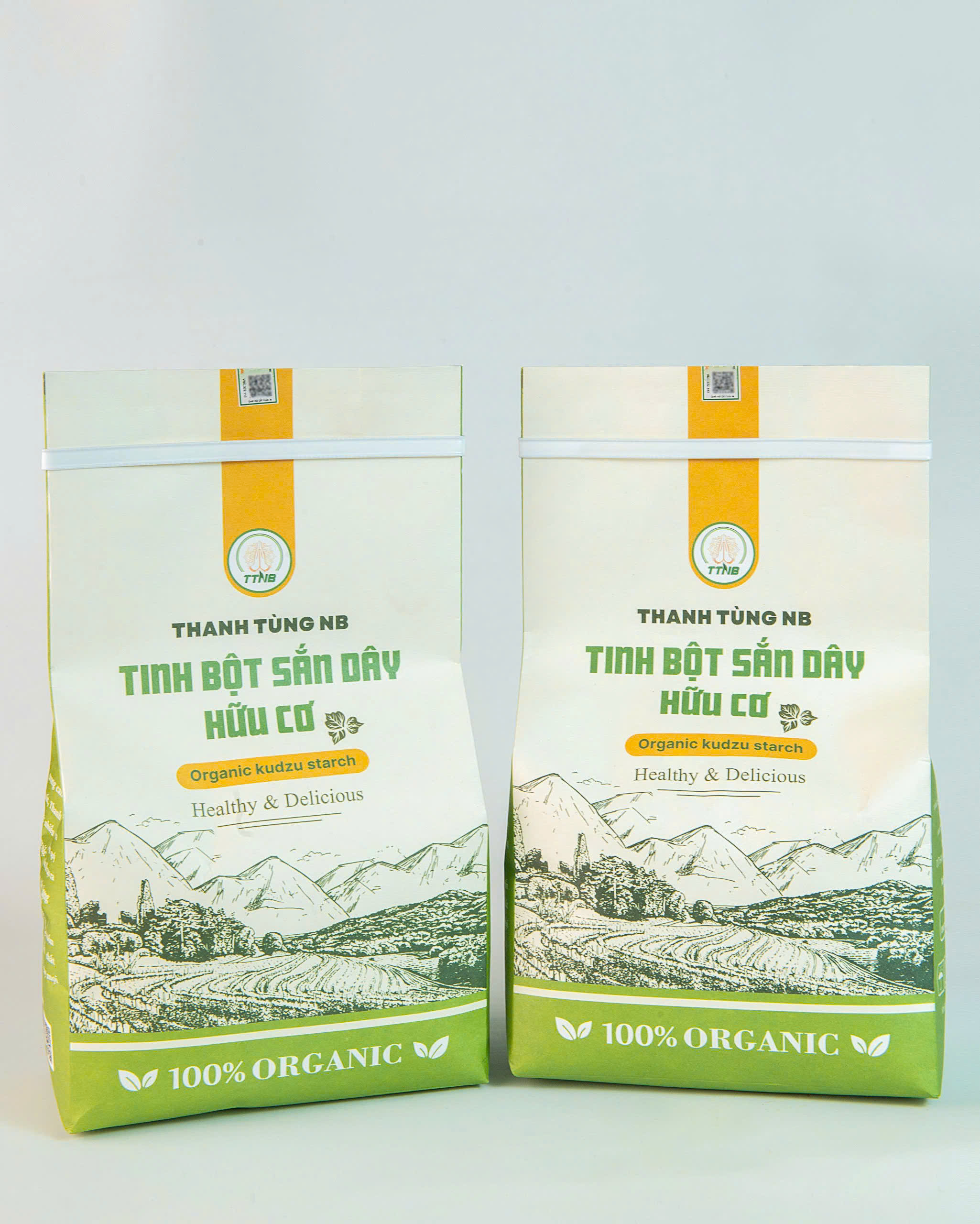 Túi giấy 1Kg (Cao Cấp) Tinh bột sắn dây Hữu cơ Thanh Tùng NB