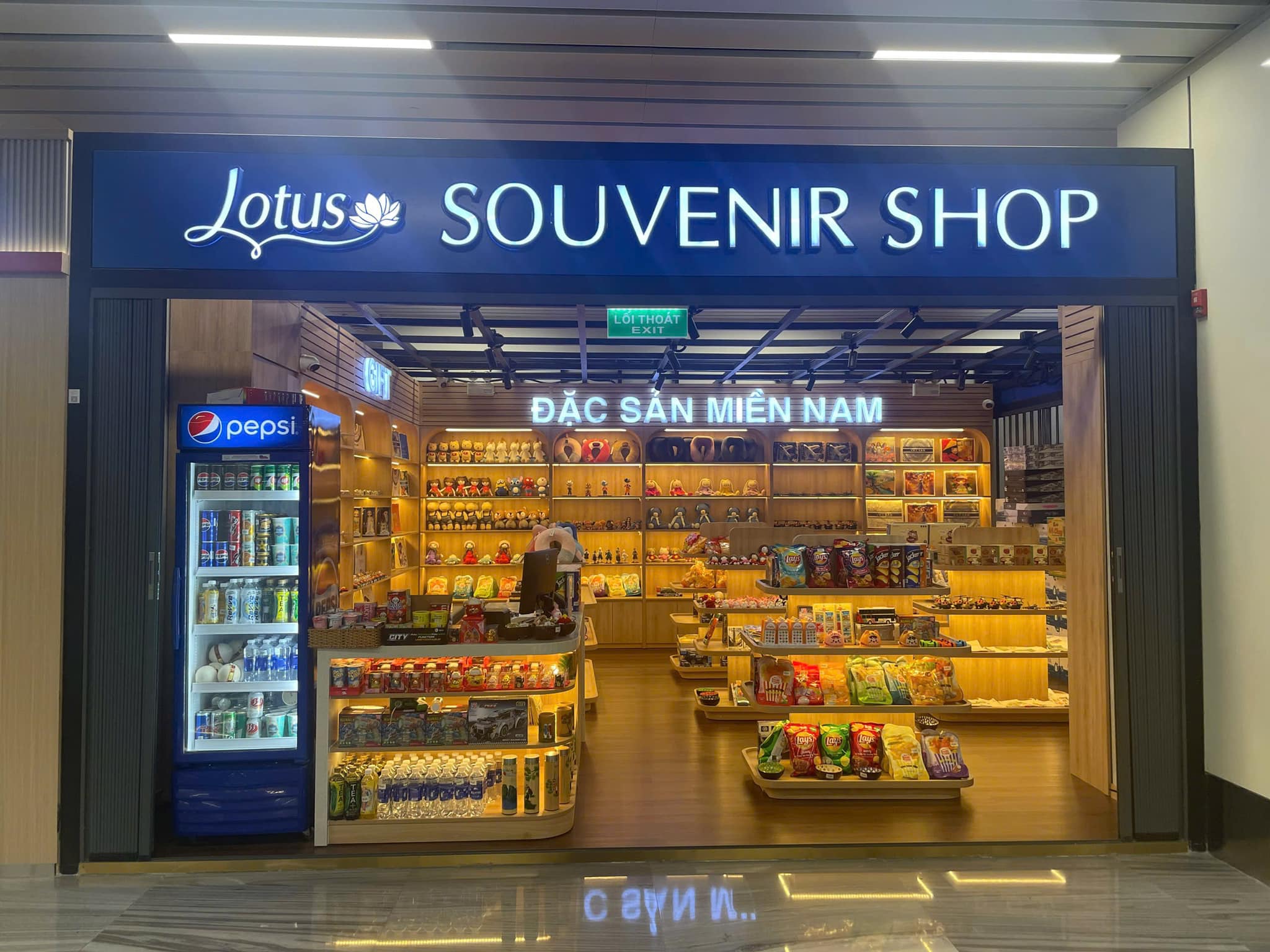 Các Sân Bay có sản phẩm Miss Bánh Tráng