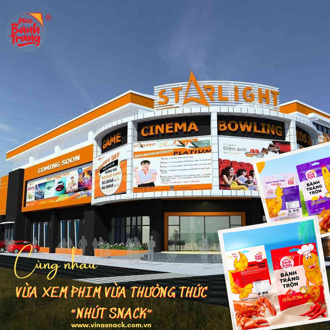Star Light Cinema bắt tay Miss Bánh Tráng