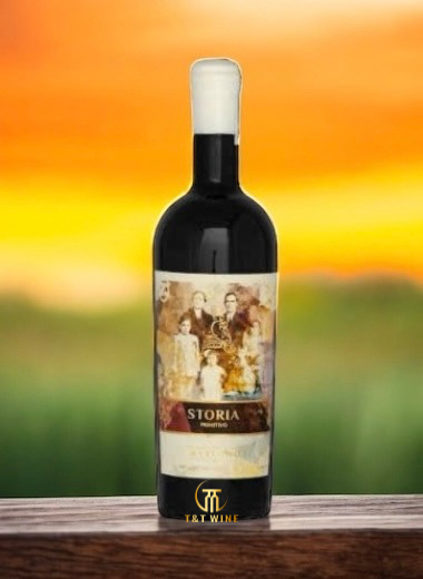 RƯỢU VANG STORIA PRIMITIVO PUGLIA