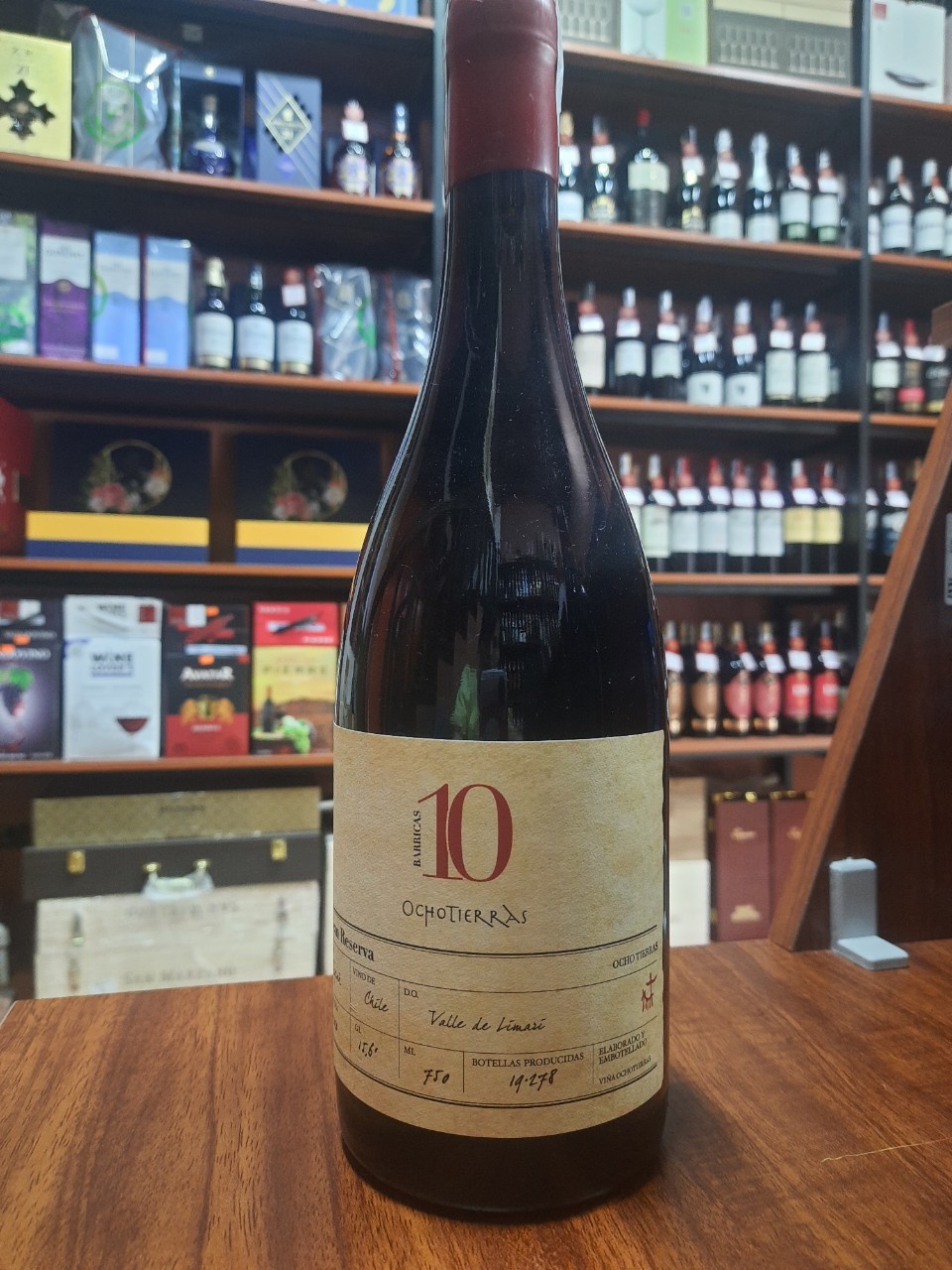 Rượu Vang 10 Ocho Tierras Gran Reserva Syrah Cao cấp