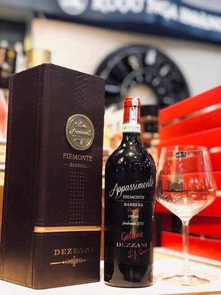 RƯỢU VANG GATTONE APPASSIMENTO 15 ĐỘ