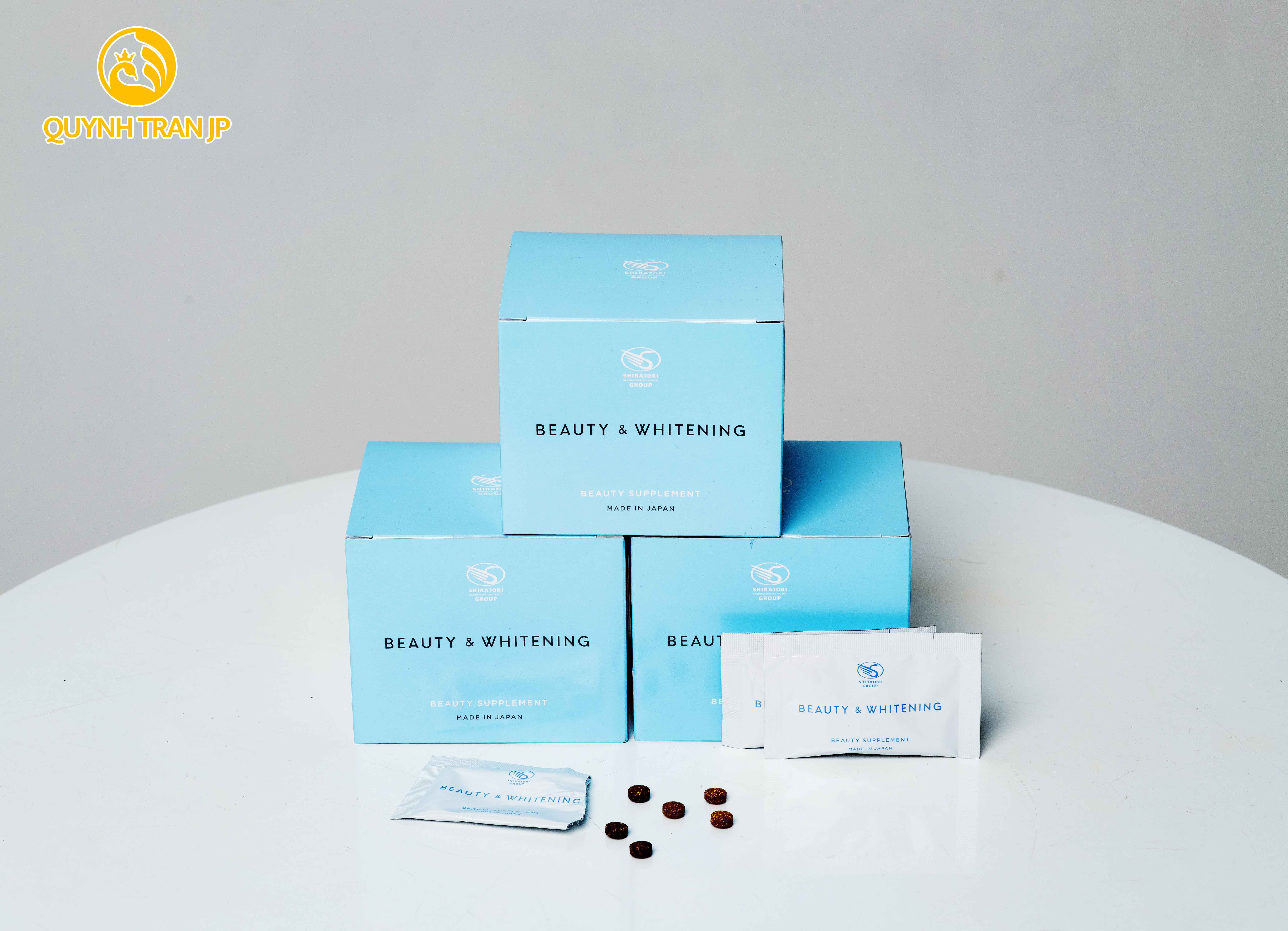 Viên Uống Chống Nắng Trắng Da Shiratori Beauty & Whitening