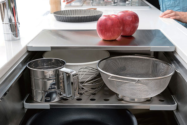 3 tầng gác phụ kiện – sự khác biệt vượt trội của dòng JSN-K 3F FS