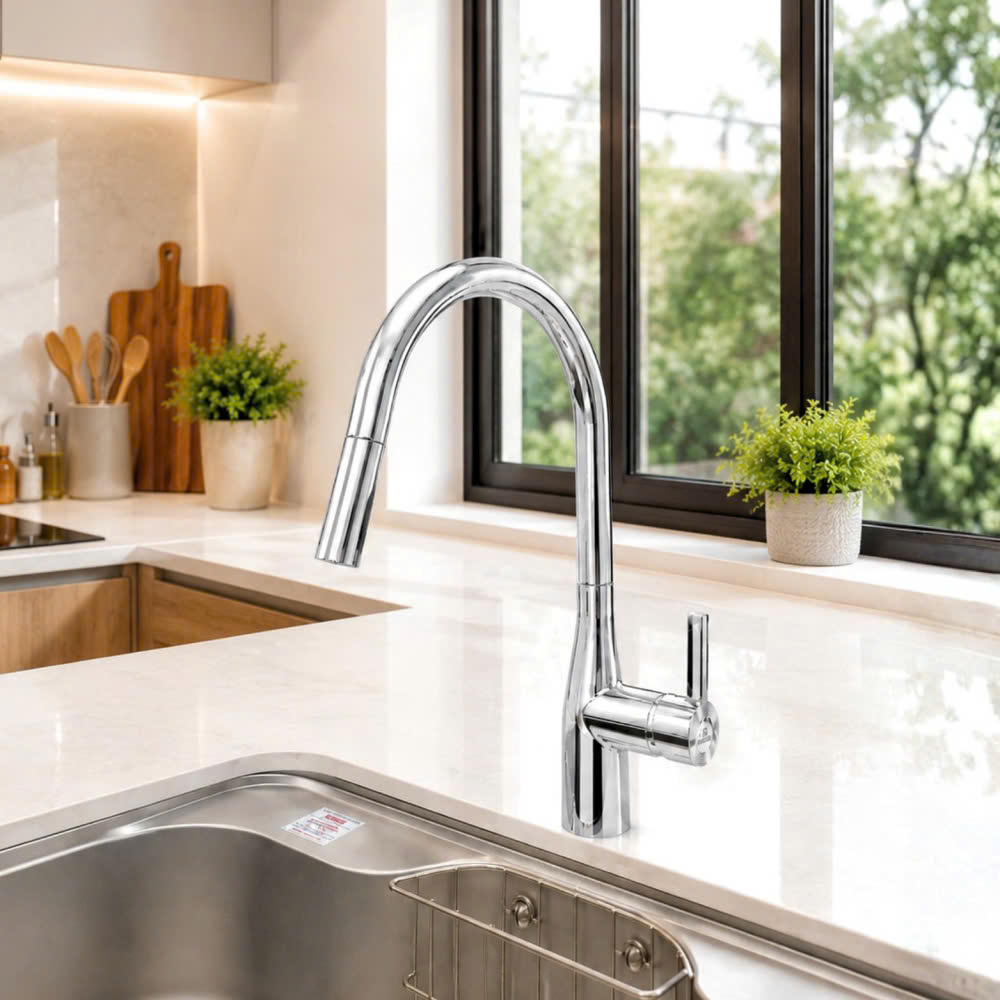 Dây rút linh hoạt và xoay 360° – tiện lợi, linh hoạt cho mọi thao tác vệ sinh