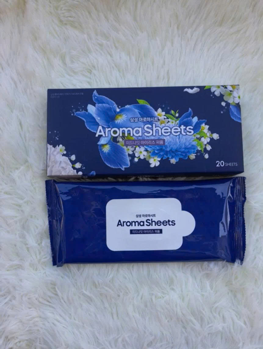 Hộp giấy thơm AROMA LG Styler 20 tờ với hương hoa diên vĩ đậm đà