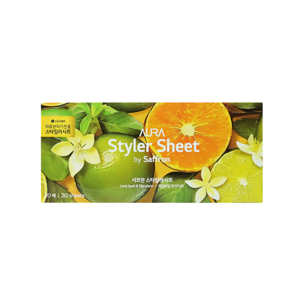 Giấy thơm AROMA LG Styler hương cam – phụ kiện chăm sóc quần áo cao cấp từ Hàn Quốc