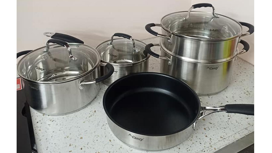 Đáy 5 lớp độc quyền giúp nấu chín đều, tiết kiệm năng lượng
