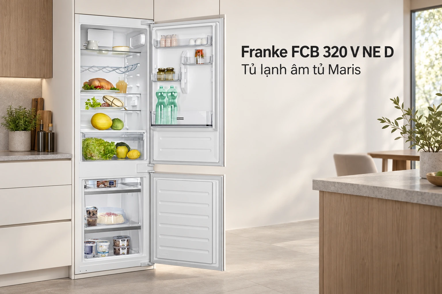 Tủ lạnh Franke FCB 320 V NE D 118.0722.592