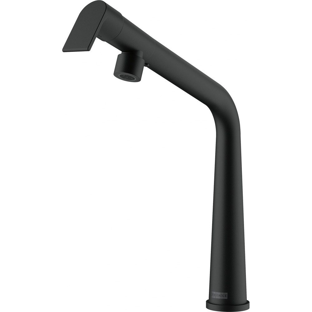 Vòi rửa Franke Icon Swivel Spout 115.0625.187 thuộc dòng Mythos, hoàn thiện Matt Black.