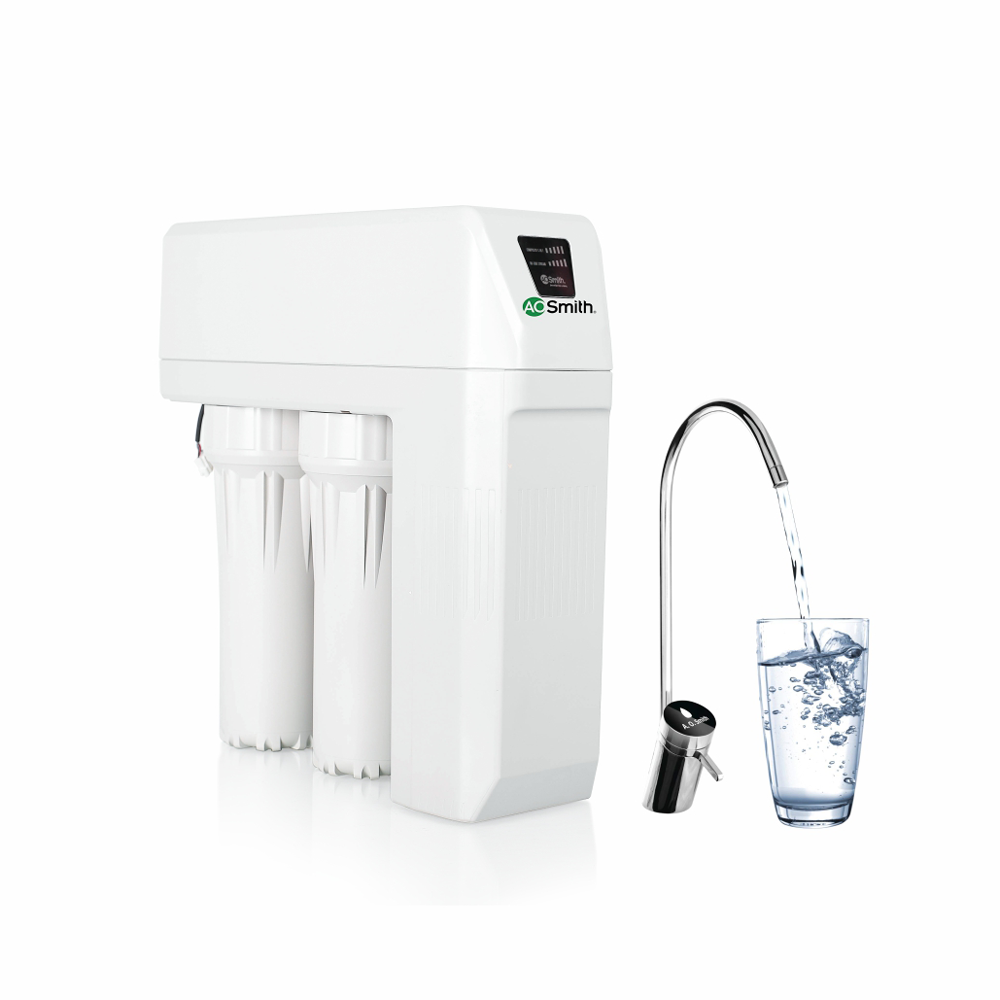 Máy lọc nước RO AOSmith R400E 2 lõi công nghệ Mỹ