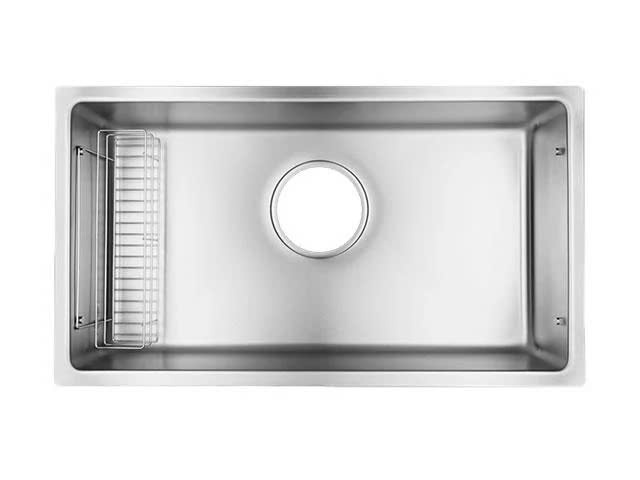 Chậu rửa chén Shigeru LE JSN-K FS | Inox SUS304 Nhật Bản | Bề mặt hạt chống trầy