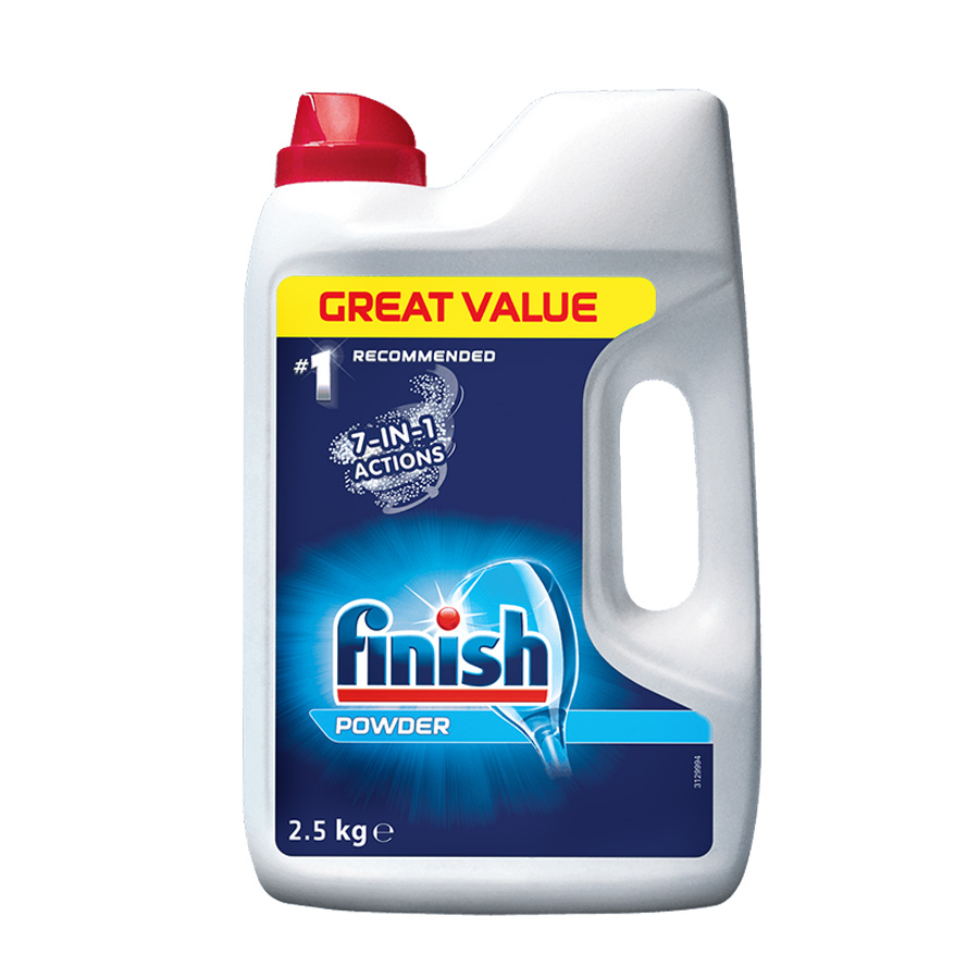 Bột rửa bát Finish Classic 2.5kg Không Hương/ 2026.03