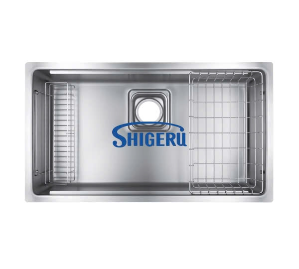 Chậu rửa chén Shigeru LE JSM-K 2F FS | Inox SUS304 Nhật Bản | Bề mặt hạt sần LE chống trầy