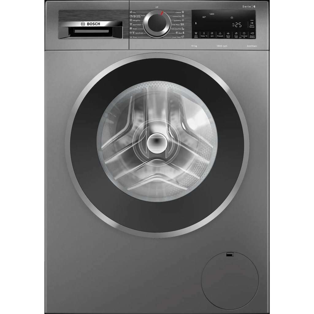 Máy Giặt Bosch WGG25401SG Serie 6 | 10Kg | 1400 Vòng/Phút | EcoSilence Drive | Màu Than Chì | 2026.07