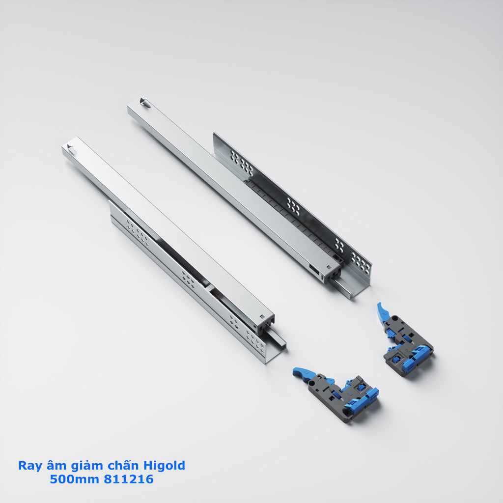 Ray âm giảm chấn mở toàn phần Higold Series M 2.0 | 811216 | 500mm/ 2026.04