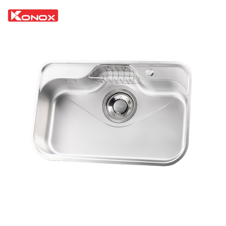 CHẬU RỬA CHÉN BÁT KONOX TARI 7851SM FULL Bề mặt mịn