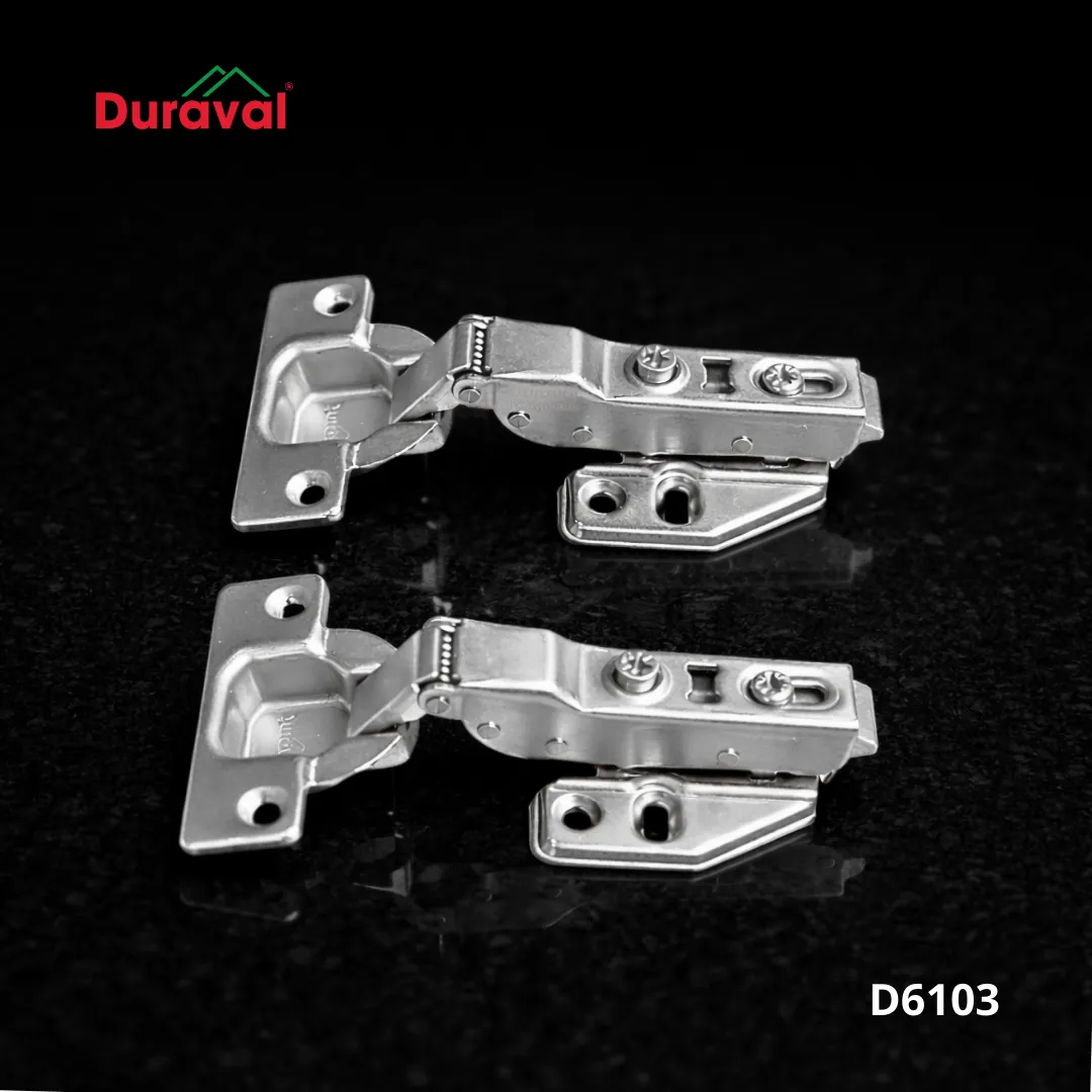 Bản lề giảm chấn tháo lắp chống gỉ Duraval D6103/ 2026.05 (Gói 2 cái)