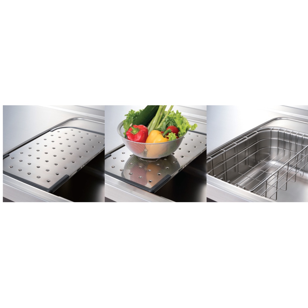 Phụ kiện Chậu rửa chén 1 hố Nhật Bản Shigeru IK – K FS