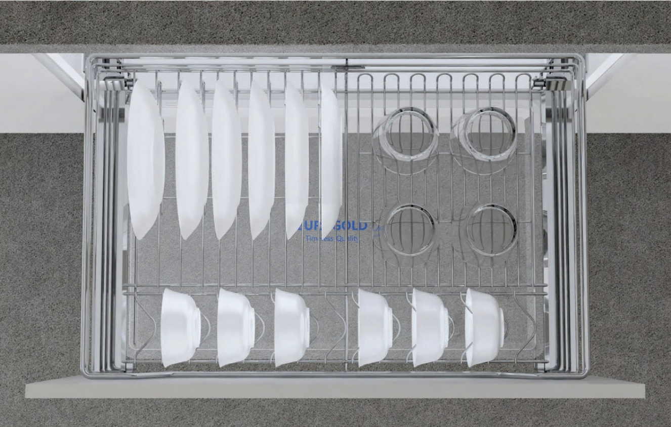 Giá xoong nồi bát đĩa đa năng Inox 304 nan tròn 800mm Eurogold EG30480 | EGT7180 | EGT7180VX/ 2026.04