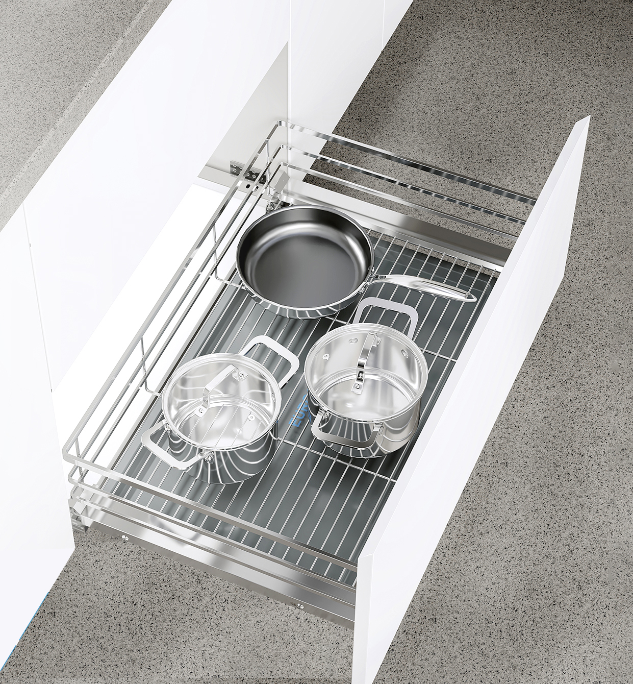 Giá xoong nồi Inox 304 nan dẹt 800mm Eurogold EP80B | EPD6280 | EPD6280VX