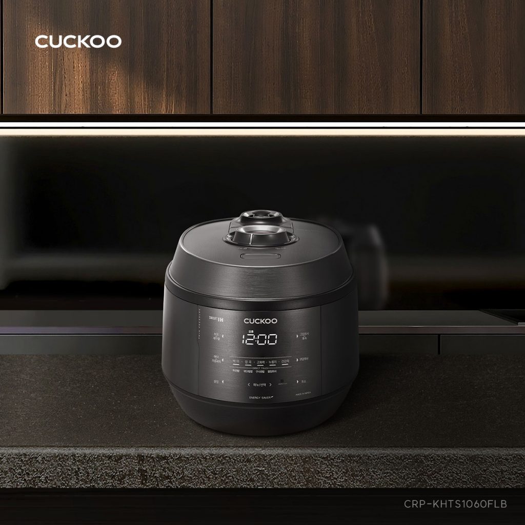 Nồi Cơm Điện Áp Suất Kép Cao Tần Cuckoo CRP-KHTS1060FLB – 1.8 Lít/ 2026.05
