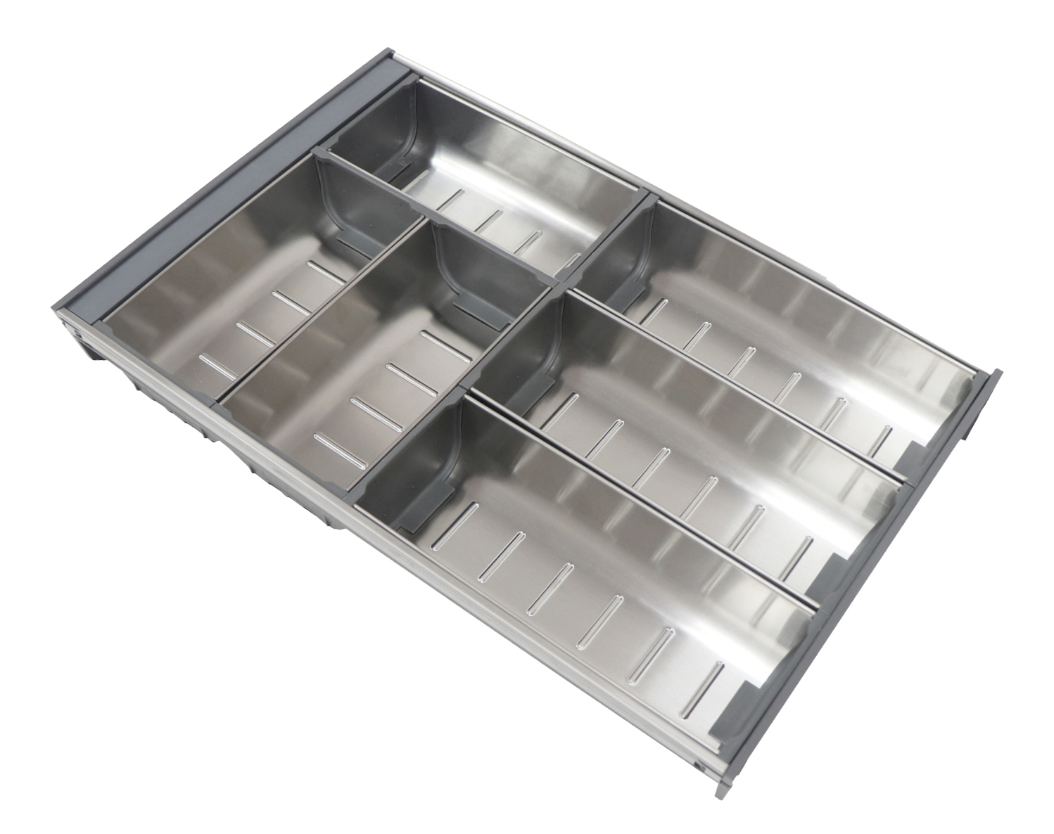 Khay chia thìa dĩa đa năng Inox 304 rộng 280mm GrandX XT.S280 | XT.S280-1/ 2026.05