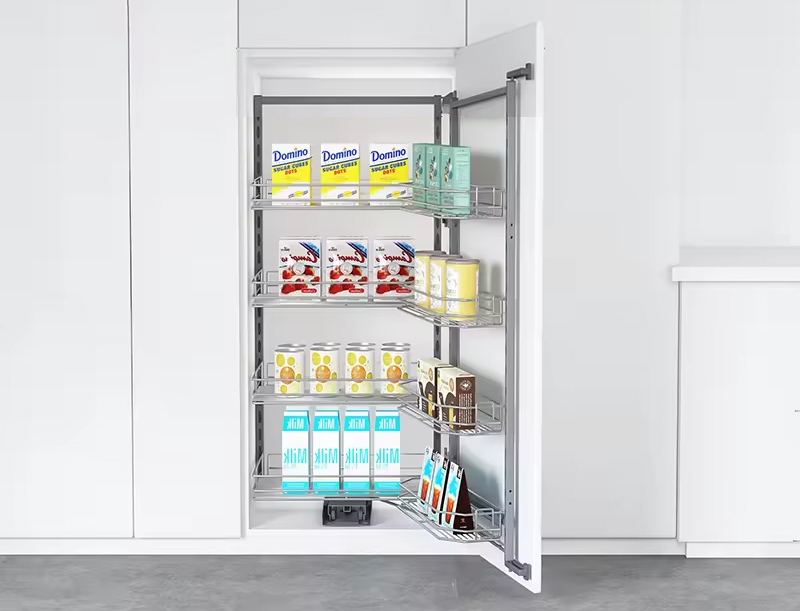 Tủ đồ khô 4 tầng Inox 304 nan tròn cánh mở 450mm Eurogold EP80445 | EKT11445/ 2026.04