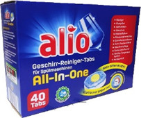 Viên rửa bát Alio All in 1 hộp 40 viên_Sản phẩm tạm ngừng kinh doanh