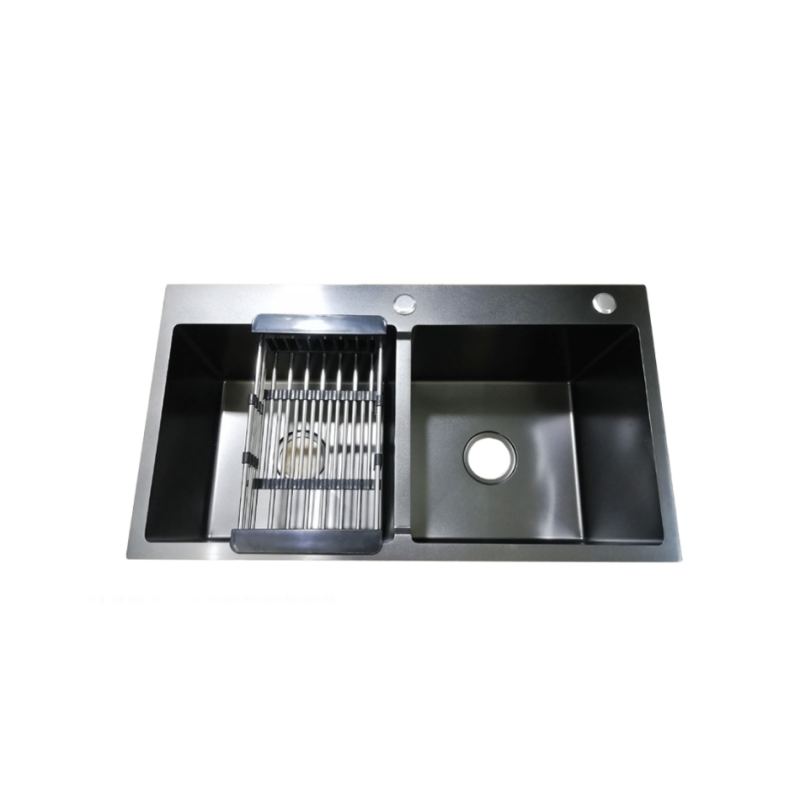 Chậu rửa Keeper KP-CR03 – 7843C Nano 2 hố cân. Sản phẩm ngừng kinh doanh