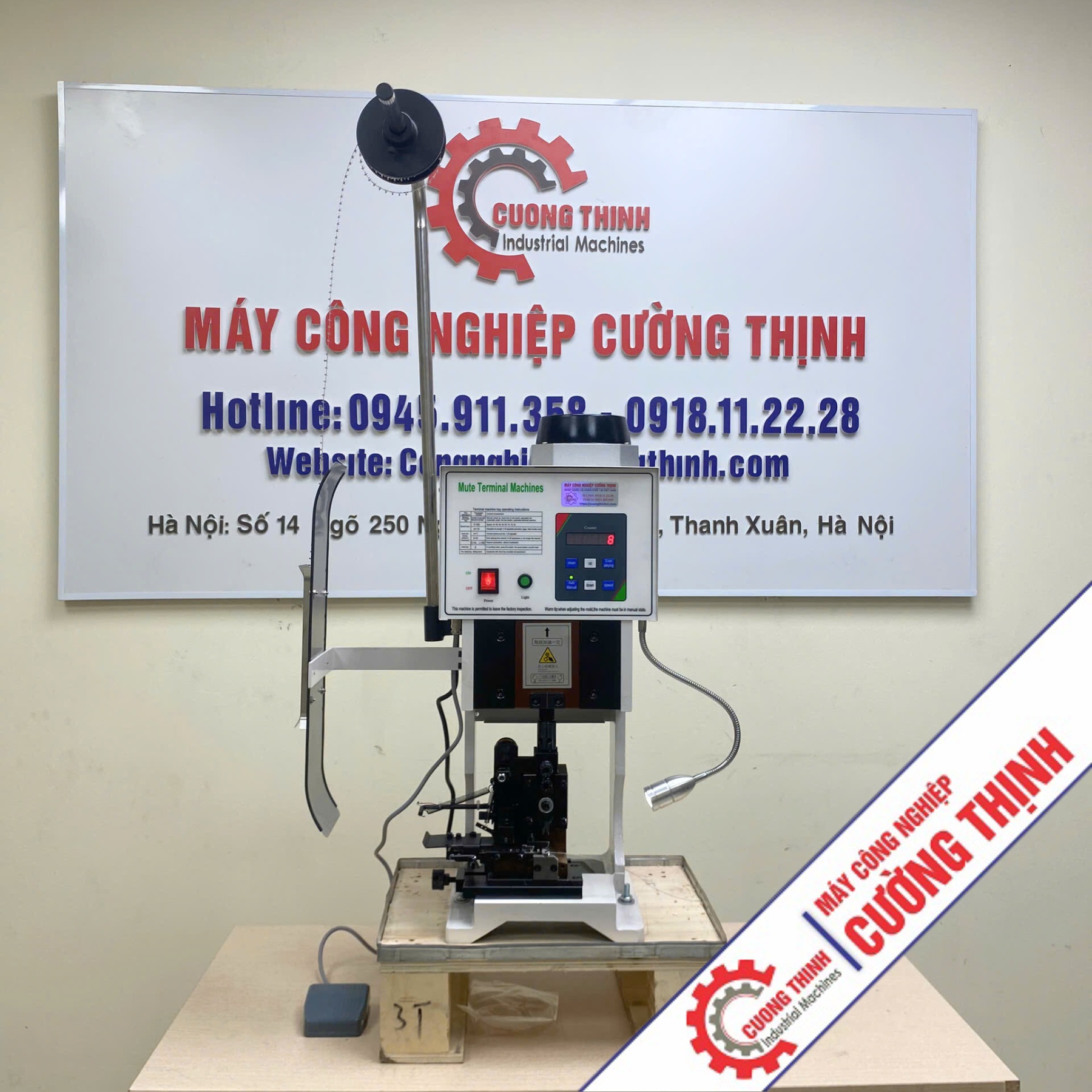 Máy dập đầu cos tự động