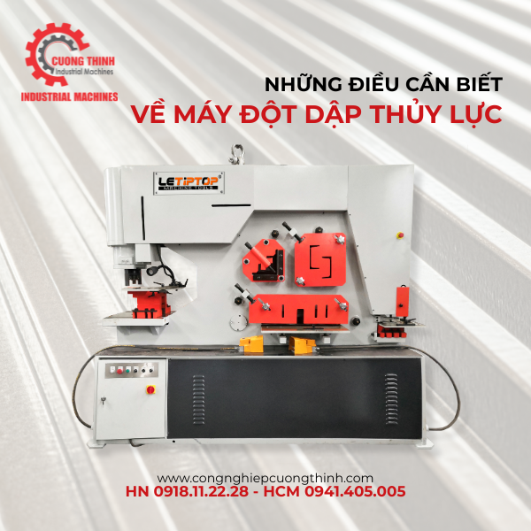 Máy đột thủy lực là gì? Những điều cần biết về máy đột thủy lực