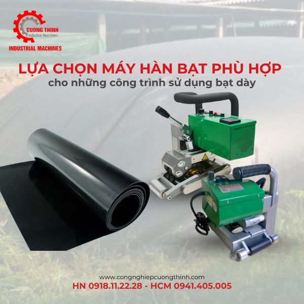 Máy Hàn Bạt Chuyên Dụng Để Hàn Bạt Từ 1mm - 3mm
