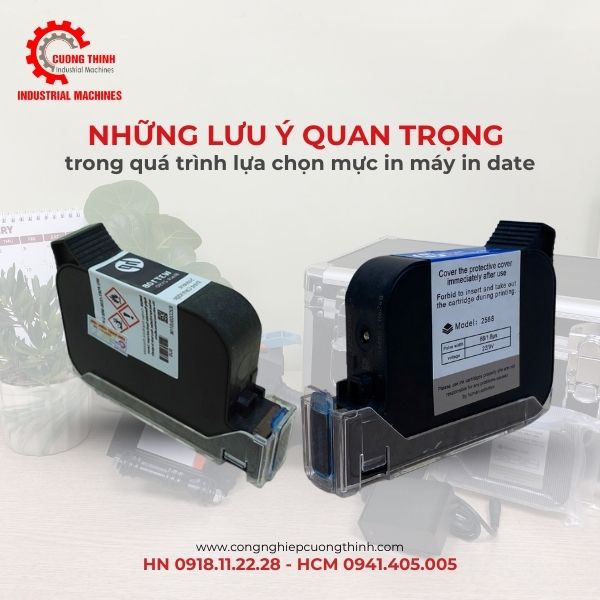 Những Lưu Ý Trong Quá Trình Lựa Chọn Mực In Máy In Date