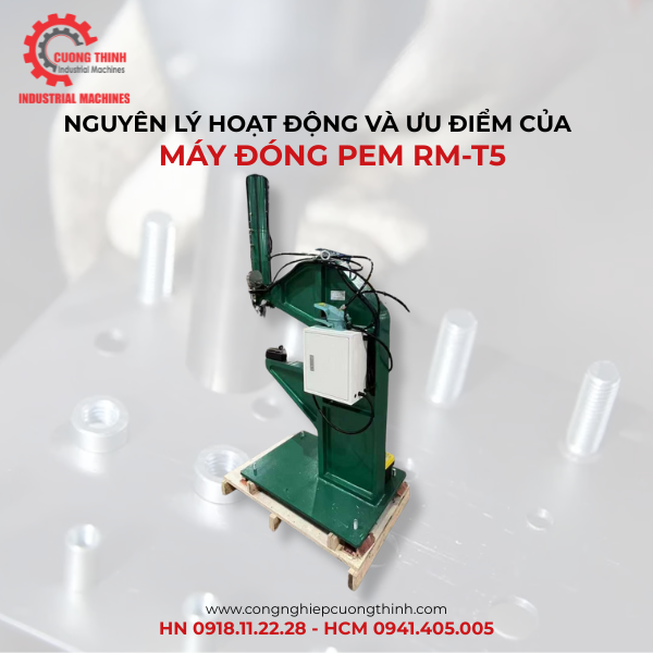 Máy Đóng Pem Là Gì? Nguyên Lý Hoạt Động Và Ưu Điểm Máy Đóng Pem RM-T5