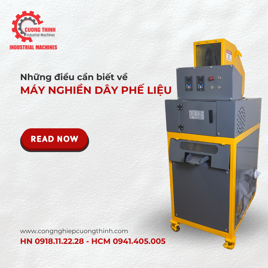 Những điều cần biết về máy nghiền dây điện phế liệu tách đồng