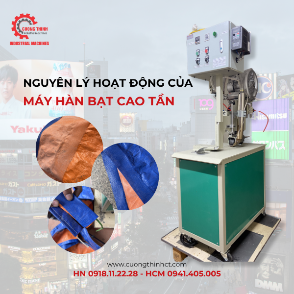 Nguyên lý hoạt động của máy hàn bạt cao tần