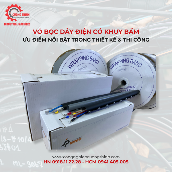 Vỏ Bọc Dây Điện Chống Cháy Có Khuy Bấm: Ưu Điểm Nổi Bật Trong Thiết Kế & Thi Công